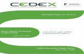 CeDEx Discussion Paper Series - nottingham.ac.uk€¦ · the first-strike game to incorporate the possibility of arms races between two players. In each round players can invest in