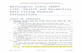 €¦  · Web viewWashington State SERFF Life, Health and Disability Rate Filing General Instructions. TABLE OF CONTENTS. I.Individual and Small Group Rate Filings: Health Plans,
