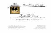 The Duel SE JLGGuide - Junior Library Guild...The Duel: The Parallel Lives of Alexander Hamilton & Aaron Burr spans the years before, during, and after the birth of the United States.