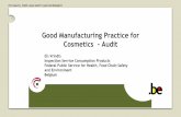 Good Manufacturing Practice for Cosmetics - Auditcrcc2017.com/Sites/377/Editor/Documents/Els Vrindts... · Good Manufacturing Practice for Cosmetics - Audit ... and Environment Belgium.