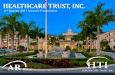 HEALTHCARE TRUST, INC. 2Q17 Investor Presentation_FINAL.pdfSource: Sg2 and Stifel Nicolaus (presented in the Healthcare Realty Trust (NYSE: HR) Investor Presentation, February 2016).
