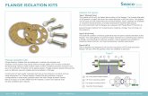 FLANGE ISOLATION KITS - Seaco Flange Isolation Gasket Kits are designed to maintain the integrity and