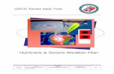 Hurricane & Severe Weather Plan · 2014-05-23 · USCG Sector New York Revised 31 July 12 Authorities CoverCh, Draft Review Approval Contingency Planning and Exercises Staff Ch, Planning