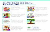 the seven themes of CATHOLIC SOCIAL TEACHING for children · 2019-12-18 · the seven themes of God made us to be part of communities, families and countries, so all people can share