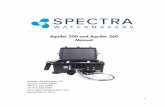 Aquifer 200 and Aquifer 360 Manual...6 Introduction to the Aquifer 200/360 Originally developed for ocean voyaging yachts, the Spectra Aquifer 200/360Portable Water-maker is both a