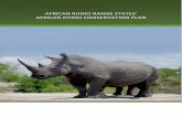 AFRICAN RHINO RANGE STATES’ · SSC Species Survival Commission (of IUCN) WEN Wildlife Enforcement Network ... effective funding for conservation, increasing cooperative sharing
