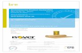 Declaration provided by: Saint-Gobain Isover UK · 2015-10-07 · Technical Information Insulation can serve many purposes within a building, from providing thermal and acoustic insulation