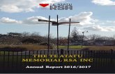 The Te AATT u MeMoriAl rSA inc - Te Atatu RSATe Atatu RSA AGM 2016 continued 2 | Page Financial Report T Huisman: With our President, we have all worked well as a team and I take pleasure,