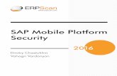 SAP Mobile Platform - ERPScan · 1.2.3. SAP Solution Manager / Change and Transport System (CTS) SAP Solution Manager is the standard platform for Application Lifecycle Management