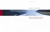 Distressed Real Estate Roundtable Materials - K&L Gates · Distressed Real Estate Task Force Chair, K&L Gates LLP Mr. Jones focuses his practice on real estate joint ventures, public/private