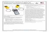Digital Surface Resistance Meter Kit Installation, Operation and … · 2018-12-19 · 222002 Concentric Ring Probe Packaging 19290 Digital Surface Resistance Meter Kit 1 Digital