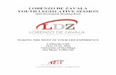 LORENZO DE ZAVALA YOUTH LEGISLATIVE SESSION...LORENZO DE ZAVALA YOUTH LEGISLATIVE SESSION 2016 Participant Briefing Book MAKING THE MOST OF YOUR LDZ EXPERIENCE California LDZ June