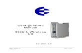 Configuration Manual 905U-L Wireless I/O - ELPRO …...ELPRO Technologies 905U-L Wireless I/O Configuration Manual 905U-L Wireless I/O page 6 of 108 Version 1.3 Safety information