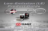 Low-Emission (LE) Product Guide...Email: austria@teadit.eu Teadit Packing & Gaskets Pvt Ltd., E-75, GIDC Savli , Village Manjusar, Dist Baroda, Gujarat, India - 391775 Phone: +91 2667264017