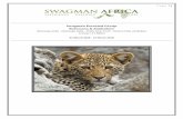 Swagman Escorted Group Botswana & Zimbabwe€¦ · Built on a plateau overlooking the Zambezi National Park, Victoria Falls Safari Lodge is just 4km from the majestic Victoria Falls