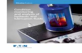 Condition monitoring and analysis of hydraulic and lubrication …omkarenterprises.net/wp-content/uploads/2018/02/... · 2018-02-06 · monitoring and analysis of hydraulic and lubrication