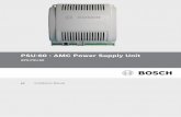 PSU-60 - AMC Power Supply Unit - Bosch Security Systemsresource.boschsecurity.com/documents/PSU_60___AMC... · The PSU-60 is a power supply unit with an integrated battery charging
