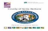 County of Santa Barbara - Institute for Local Government · 2019-06-27 · Santa Barbara County ... the SAP that serves as a decision making tool to identify energy reduction projects