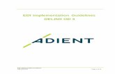 EDI ImplementationGuidelines DELINS OD 3 - Adient · EDI Implementation Guidelines DELINS OD3 Page 4 of 31 2 Messages Covert 2.1 Odette DELINS Version 3 2.1.1 EDI Interchange Segments