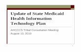 Update of State Medicaid Health Information Technology Plan · 2016-01-25 · Update of State Medicaid Health Information Technology Plan ... Changes to HIPAA. 5 Summary of Final