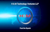 H & M Technology Ventures LLP · 2019-10-03 · • 3 row / 4 row Cooling Coil • LHS / RHS Coil connection • Return Air from Side or Bottom • Fan Motor with AC-3 Speed / DC-3
