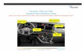 Kenworth T680 and T880 Standard Field Installation Guide · Kenworth T680/T880 - Special Parts Recommendations T680s can be installed using only the standard parts, but a cleaner