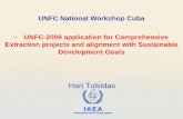UNFC National Workshop Cuba - UNFC-2009 application for ...€¦ · Hari Tulsidas . IAEA 2015. Commodity prices have fallen to their lowest level since the financial crisis and —