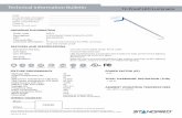 Technical Information Bulletin Tri Proof LED Luminaire...Input current (mA): 360 Surge protection (KV): 3.75 Beam angle: 120 Mounting: Surface or Suspended, Individual or Row mounting