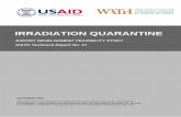 IRRADIATION QUARANTINEhubrural.org/IMG/pdf/wath_irradiation_quarantine.pdfIRRADIATION QUARANTINE EXPORT DEVELOPMENT FEASIBILITY STUDY WATH Technical Report No. 11 DISCLAIMER The author’s