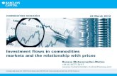 Investment flows in commodities markets and the relationship … · 2017-03-09 · COMMODITIES RESEARCH . 22 March 2012 . Roxana Mohammadian-Molina +44 (0) 20777 32117 roxana.mohammadian-molina@barcap.com