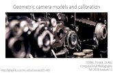 Geometric camera models and calibrationgraphics.cs.cmu.edu/courses/15-463/2018_fall/lectures/lecture13.pdf · principal axis What is the equation for image coordinate x in terms of
