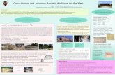 Greco-Roman and Japanese Ancient Archives on …...Ancient Roman Archives Ancient Japanese Archives Demosion held laws and degrees as well as related items for the roles of the Boule