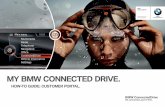 MY BMW CONNECTED DRIVE. · 2020-03-25 · ‘MY BMW CONNECTED DRIVE’ CUSTOMER PORTAL – FUNCTIONS. 3. 4. 7 You can activate the My BMW Remote App or BMW i Remote App for your BMW