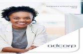 Integrated annual report 2019 - adcorp-reports.co.za · Adcorp Training Services facilitates training and provides learning and development solutions to external clients as well as