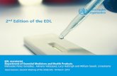 2nd Edition of the EDL - World Health Organization...2nd Edition of the EDL Adriana Velazquez Berumen | Senior advisor on medical devices, EMP, Geneva EDL secretariat Department of