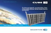 Submerged modules for membrane bioreactors (MBR)€¦ · With more than 40,000 installed membrane modules MARTIN Systems is your competent partner in submerged MBR filter modules