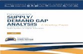 Pennsylvania’s SUPPLY/ DEMAND GAP ANALYSIS A Briefing … Gap Analysis/Pennsylvania-Gap-Briefing.pdfEVALUATING EMPLOYER DEMAND In this supply/demand gap analysis project, employer