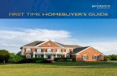 FIRST TIME HOMEBUYER'S GUIDE · 2018-10-05 · E-Book First Time Homebuyers Guide 2 FIRST TIME HOMEBUYER’S GUIDE If you’re ready to purchase a home, but not sure where to begin,