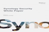 Synology Security White Paper...Synology White Paper 03 Security Policy Synology offers software update services for each minor release of DSM throughout three life-cycle phases: Production