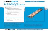 Hot Water Heating Coils - Hubbell HeatersU Tube Heat Transfer Coil Hubbell water heating coils are designed to efficiently transfer heat from a steam, boiler water, solar water or