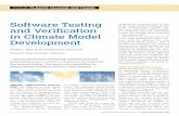 Software Testing and Verification in Climate Model …...Software Testing and Verification in Climate Model Development Thomas L. Clune, NASA Goddard Space Flight Center Richard B.