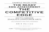 EOG ASSESSMENT THE COMPETITIVE EDGEPROVERBS AND ADAGES: A proverb is a wise saying. Like an idiom, it does not mean exactly what it is saying. An adage is an old proverb that is well