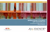 Effective Codes of Conduct - The SEEP Network ... Effective Codes of Conduct A Guide for Microfinance