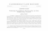 VANDERBILT LAW REVIEW ARTICLES Taking Laughter Seriously ... · use courtroom humor as a tool of advocacy and a signal of their power and ... For a similar point made through humor,