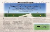 Ingalls’ Centennial Angus Ranch · 2016-06-21 · still active in the ranch that goes back four generations. The Ingalls’ Angus story begins with James Ingalls — Hugh’s great-grandfather