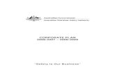 CORPORATE PLAN - 06,07,08,09 - Australian Maritime Safety ... · accordance with the Australian Maritime Safety Authority Act 1990 (AMSA Act) and ... International Convention on the