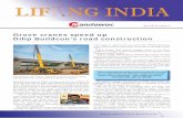 Grove cranes speed up Dilip Buildcon’s road …/media/Files/Lifting India...Nitin Abdar, Project head C.L. Shirole Engineers and Builders Potain cranes are the machine of choice