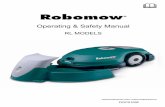 Operating & Safety ManualIntroduction - 4 Robomow RL555, RL855, RL2000 Safety Warnings & Precautions Use 1. Read this Operating and Safety Manual carefully and be familiar with the