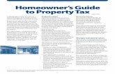 Homeowner’s Guide to Property Tax - Washington · 2016-08-04 · WASHINGTON STATE DEPARTMENT OF REVENUE In Washington State, all real and Homeowner’s Guide to Property Tax MARCH