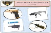 Get Your Airsoft Attachments at MiR Tactical